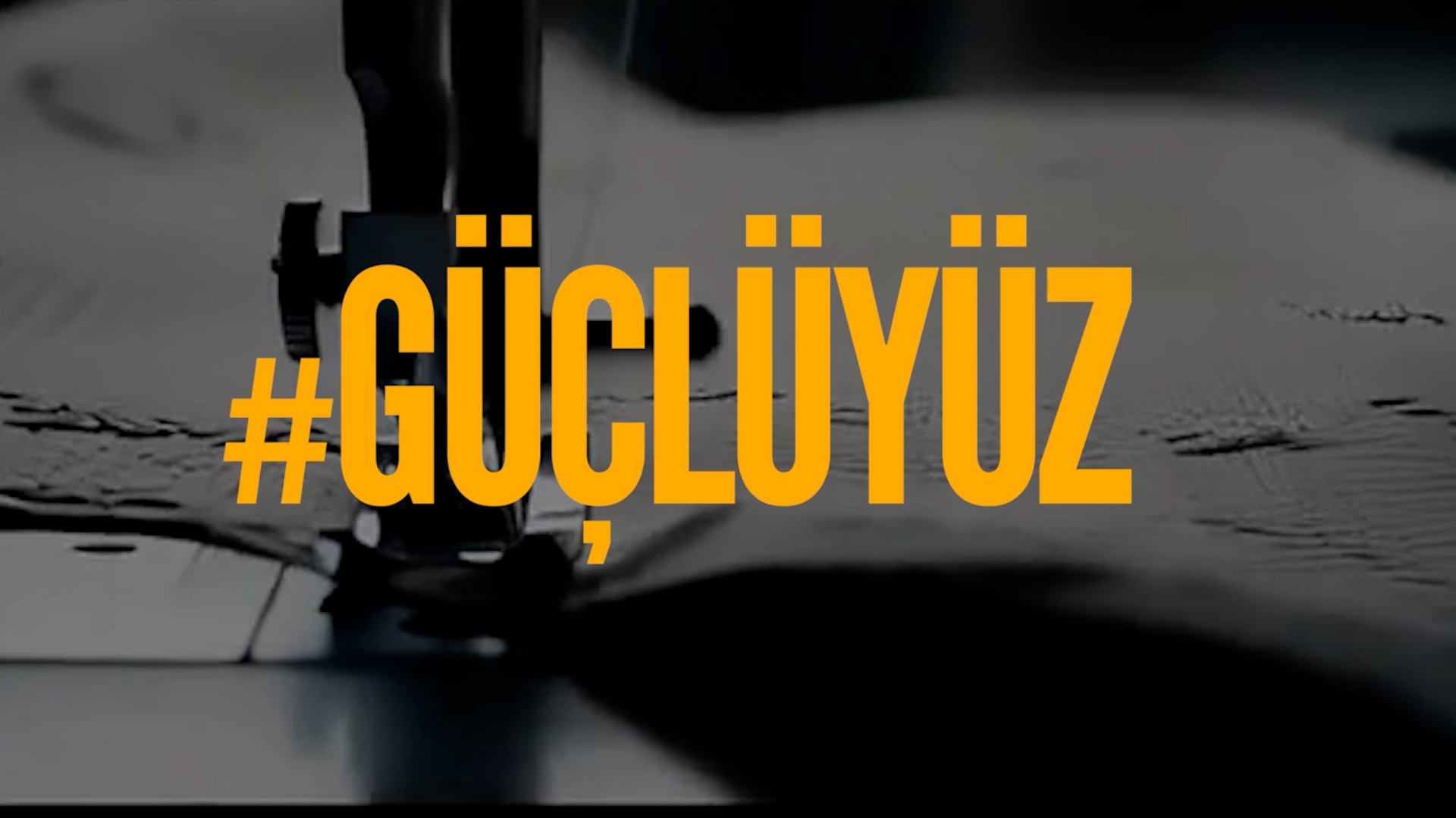 ODUNPAZARI TEKSTİL ATÖLYESİ 'GÜÇLÜYÜZ'
