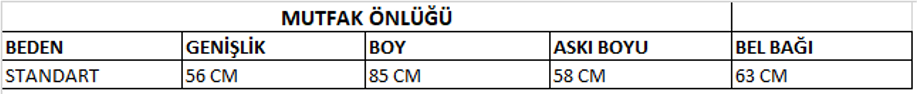 Servis Önlük
